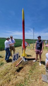 CyLaunch rocketry team at NASA Student Launch in Huntsville, AL